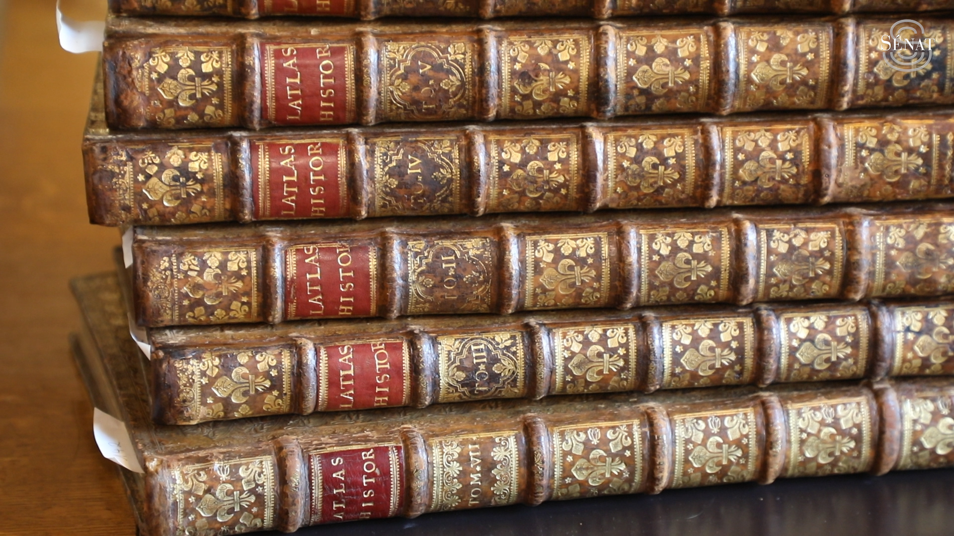 Trésors du Sénat : L’Atlas de la princesse Palatine